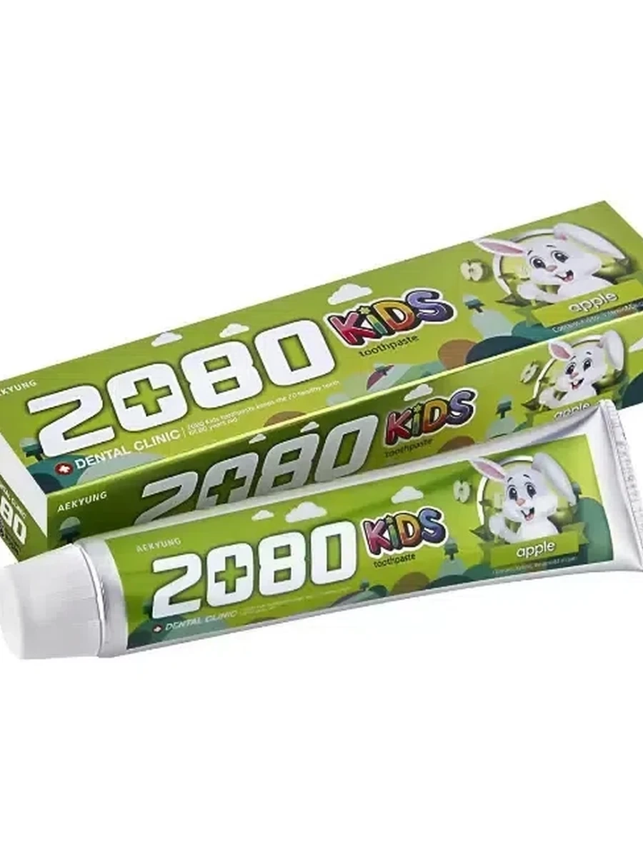 Kerasys Зубная паста DC 2080 детская Яблоко, 80 г 1 шт