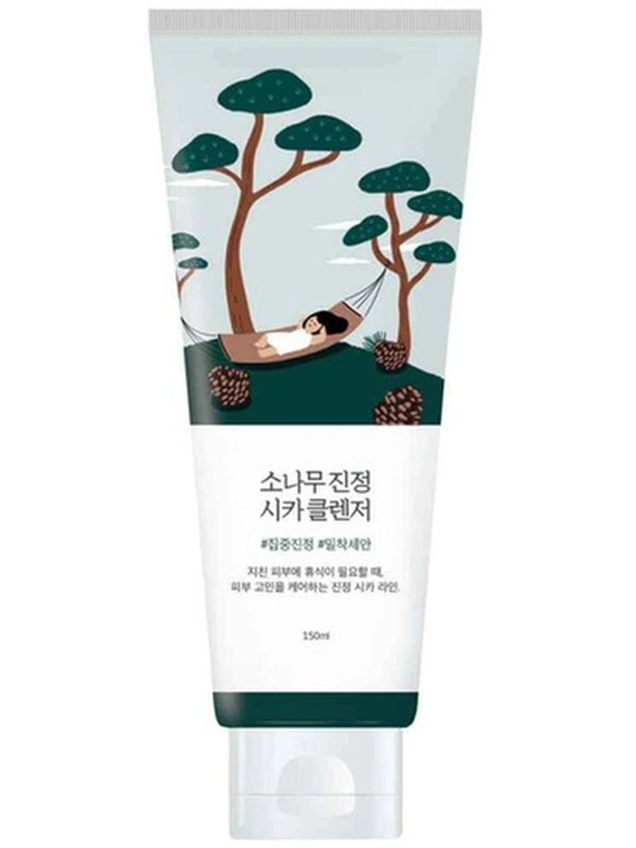 Round Lab Pine Cica Deep Pore Clay Mask Cleanser 150ml