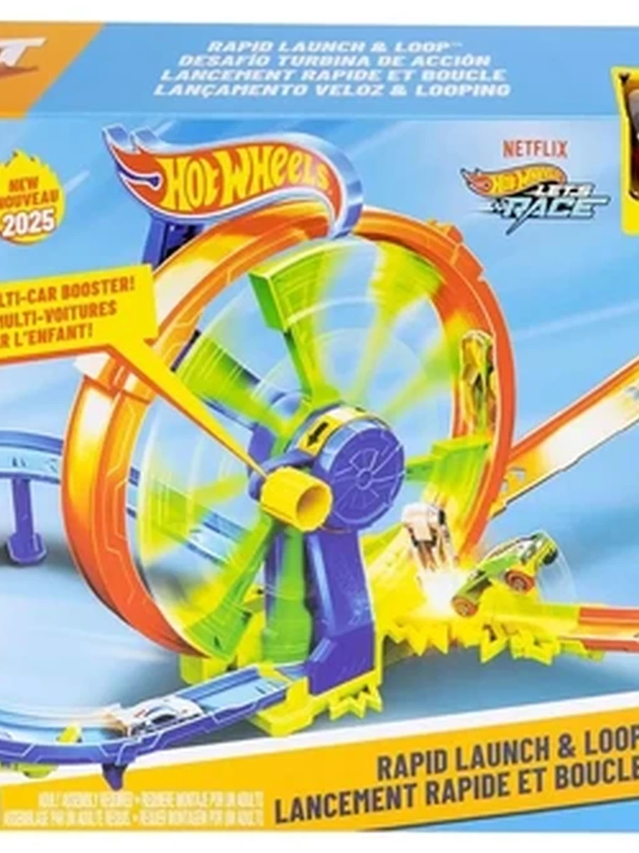 Трек Hot Wheels Колесо Кривошип Краш