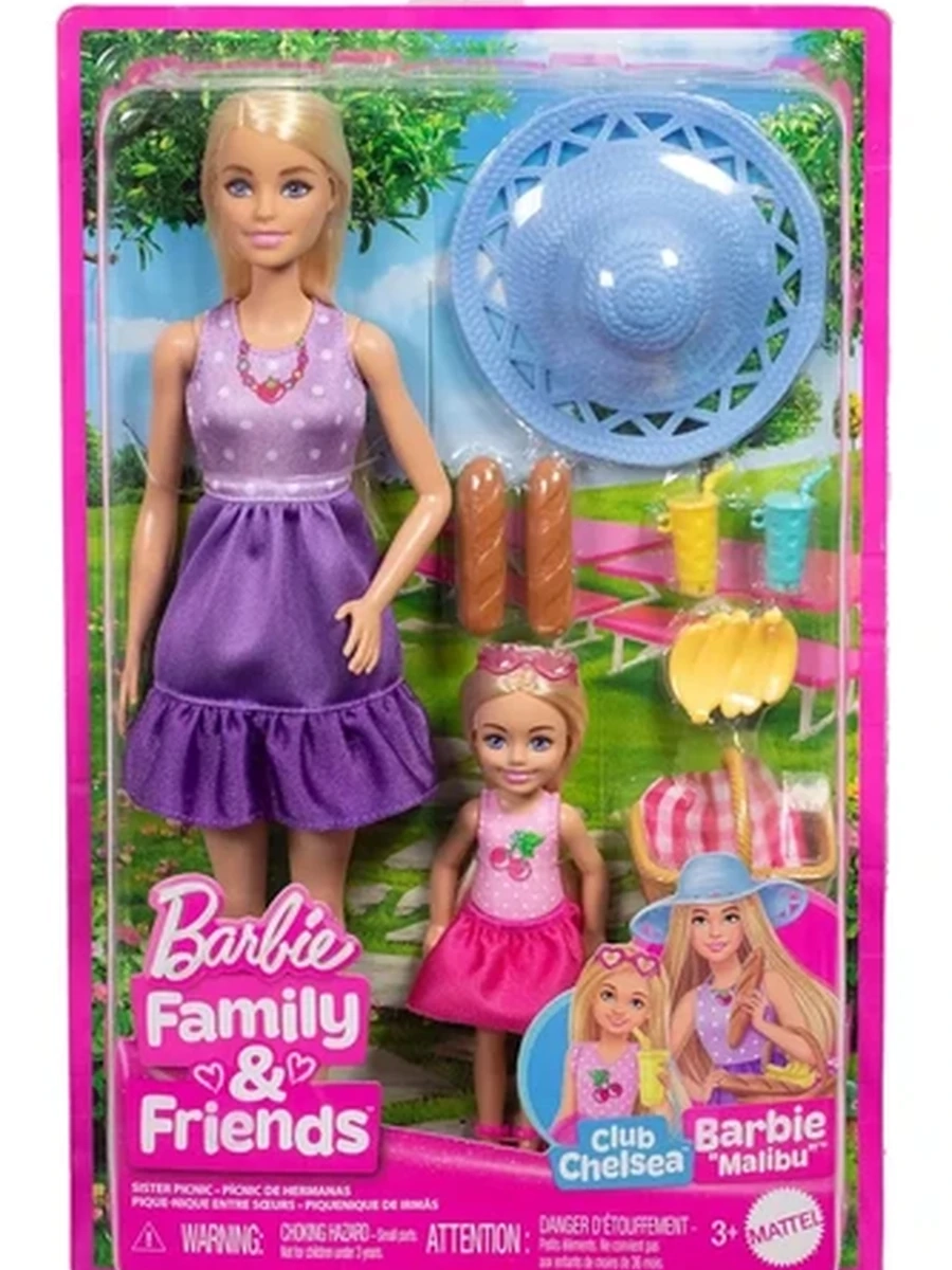 Кукла модельная Barbie Family Core JBF43