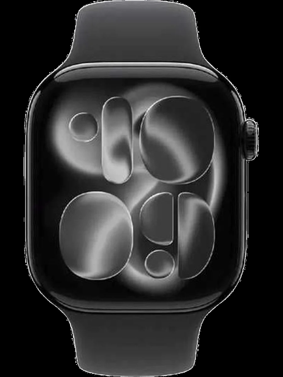Apple Watch Series 11, 46mm Jet Black Aluminum Case