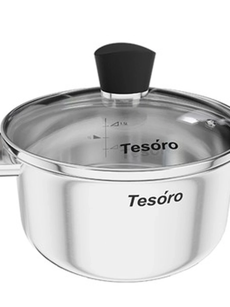 Кастрюля Нева металл 1,5л. Tesoro Siena KC415