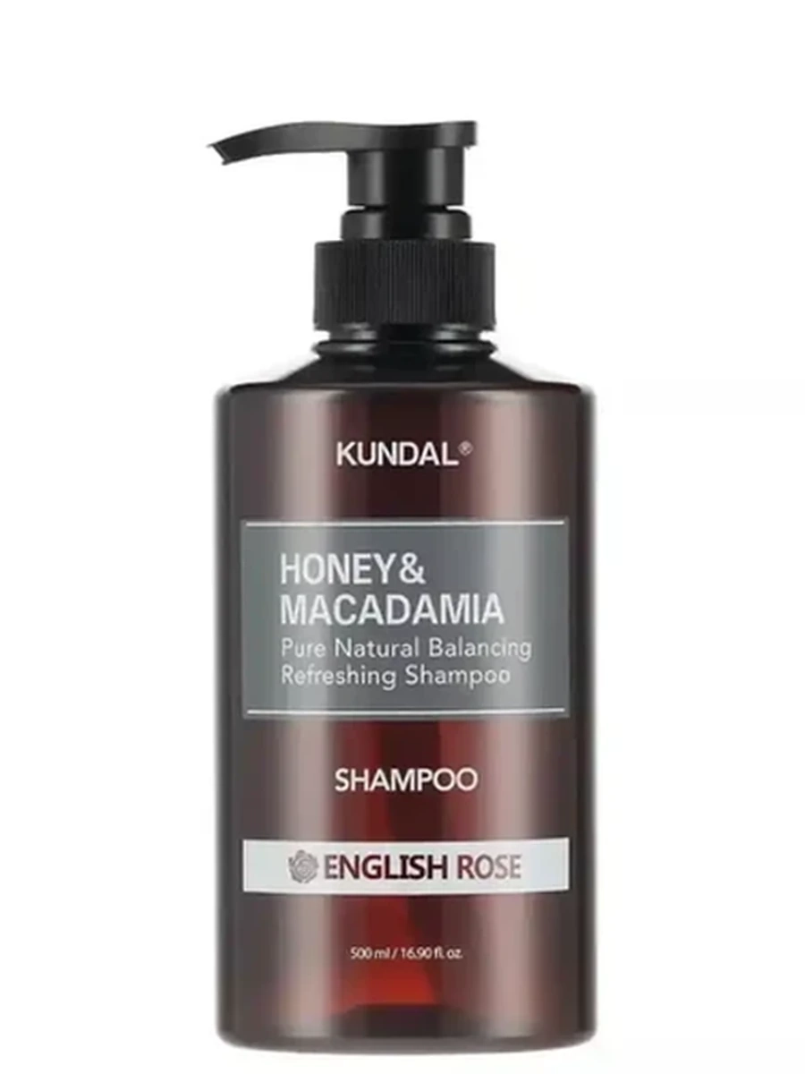 Kundal honey&macadamia shampoo english rose 500 ml