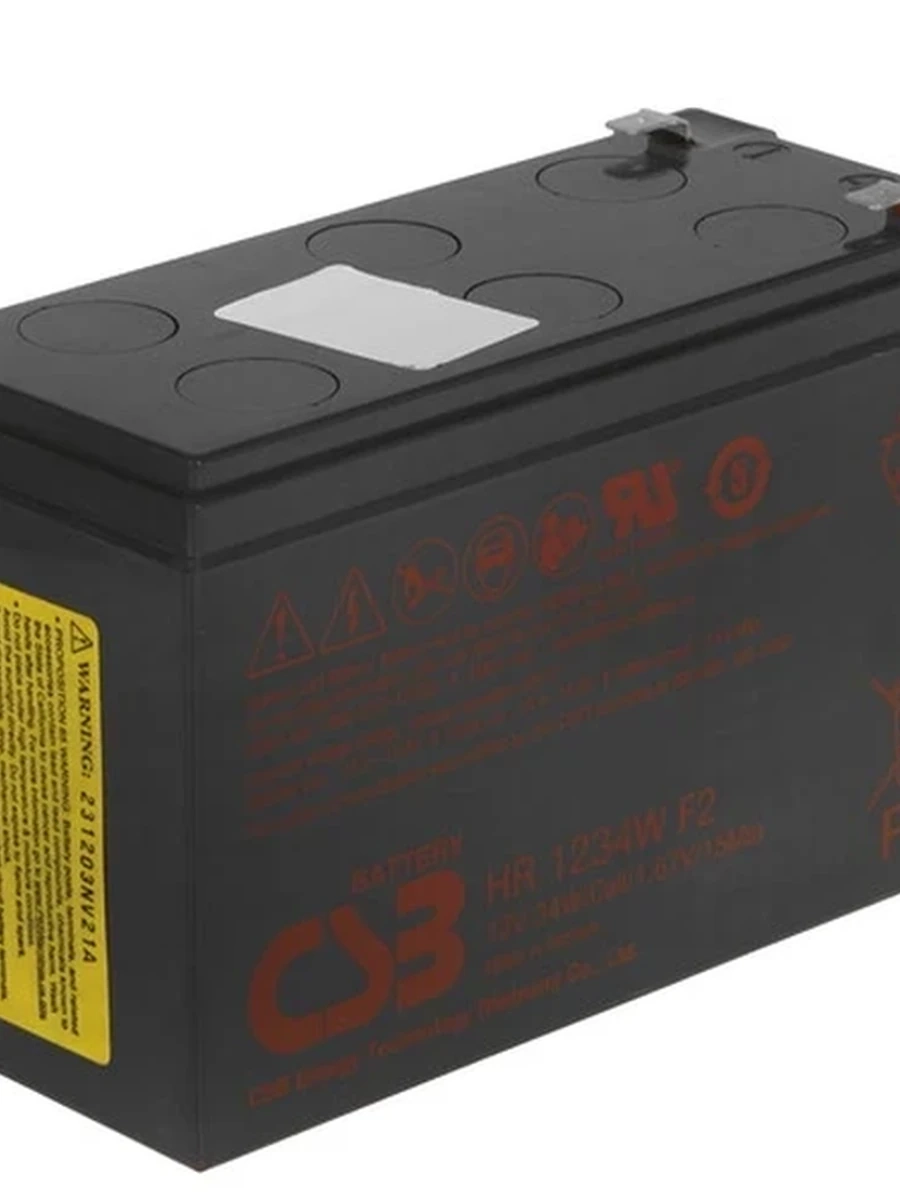 Аккумулятор CSB HR1234W F2  [12V 9 Ah]