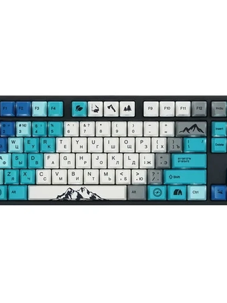 Клавиатура проводная Varmilo VPM87 Summit R1 [Varmilo EC V2 Sakura, 87, White, RU]