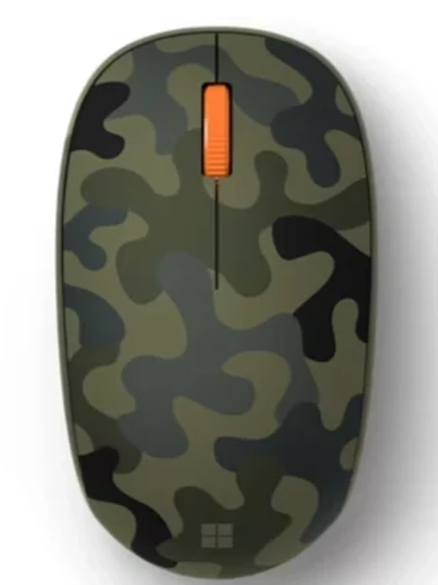 Мышь беспроводная Microsoft Camo SE зеленый [светодиодная, ПО, кнопки - 3]