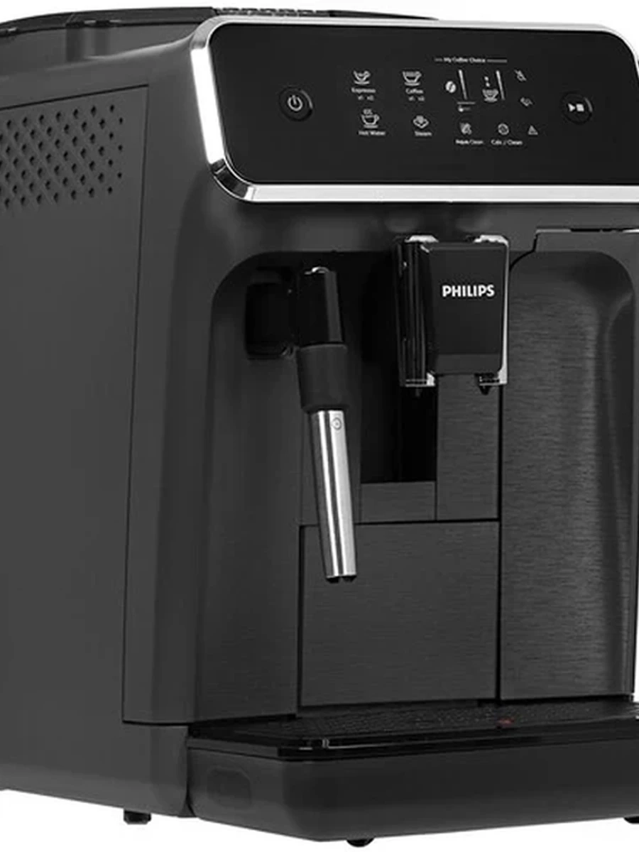 Кофемашина Philips EP2224/10 [1500 Вт, 15 Бар, автоматический, 1.8 л, дисплей, исп. кофе - зерновой, молотый, серый, ПИ]