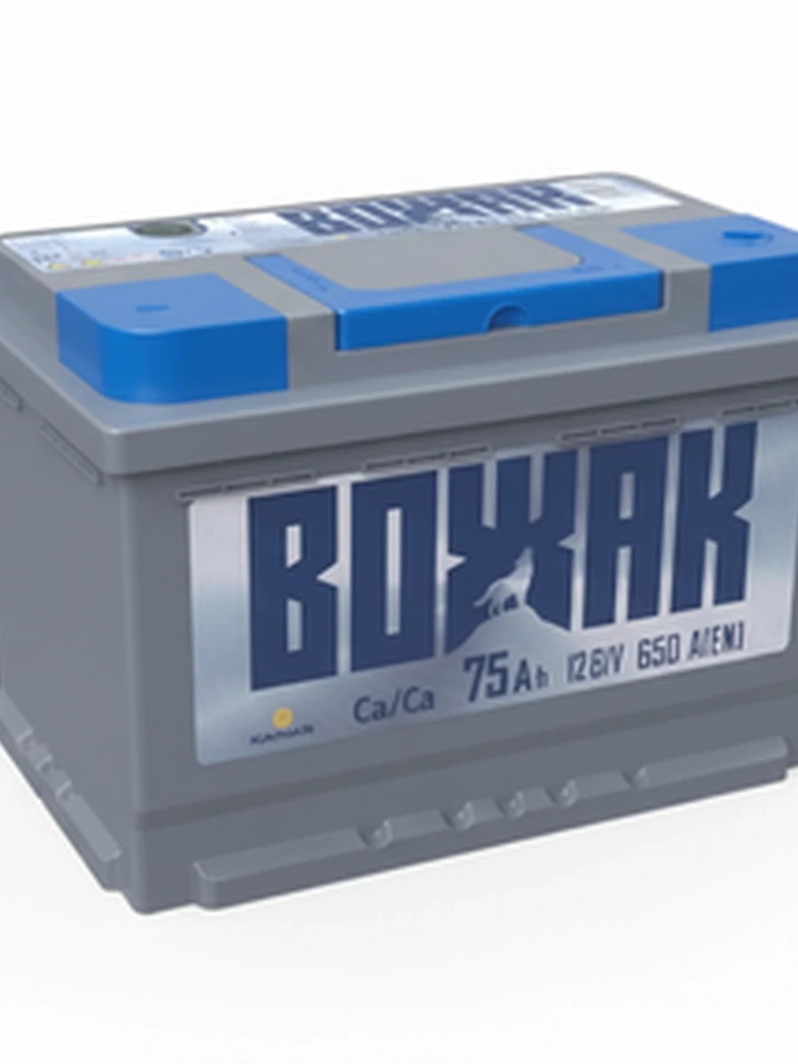 Автомобильный аккумулятор ВОЖАК 75Амп