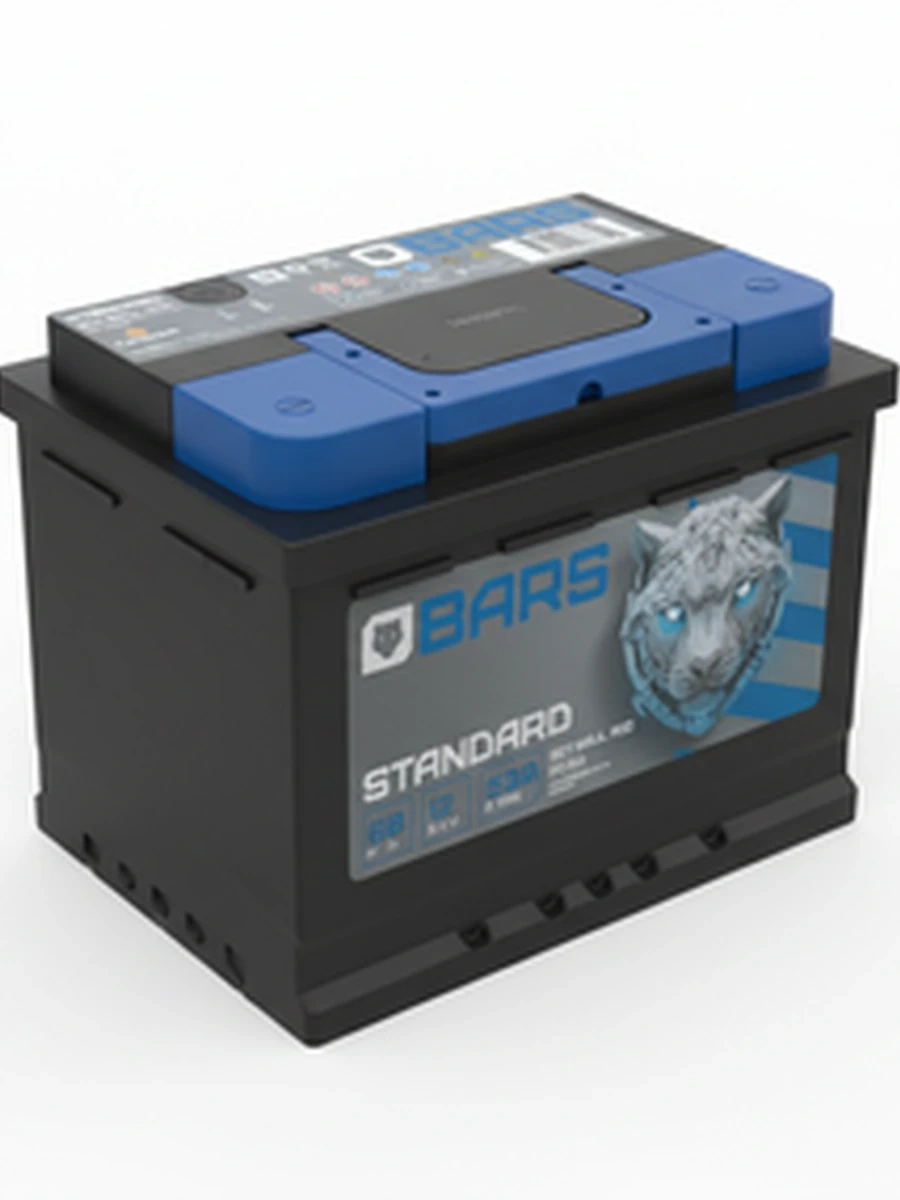 Автомобильный аккумулятор Bars Standart 60Амп