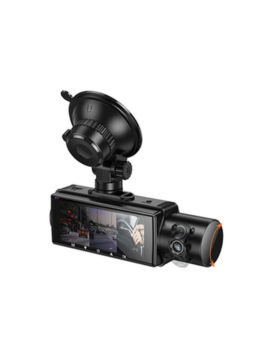 Видеорегистратор HOCO DI61 Mundial three-screen simultaneous display driving recorder(wifi version)