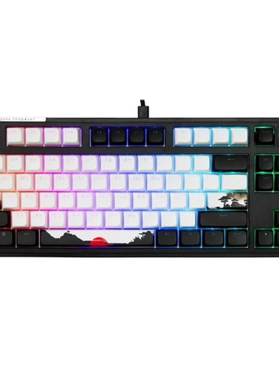 Клавиатура проводная Дарк Проджект KD87A Black g3ms Moonstone [мех, 87, пластик, метал]