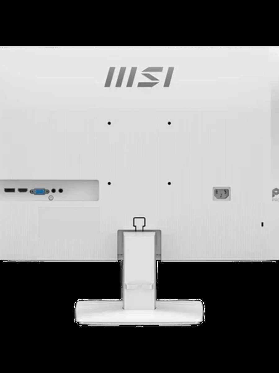 Монитор  MSI 27" PRO MP275W E2 [120Hz, IPS, 1920x1080, 1ms, 300cd/㎡, HDMI, DP, VGA, White]