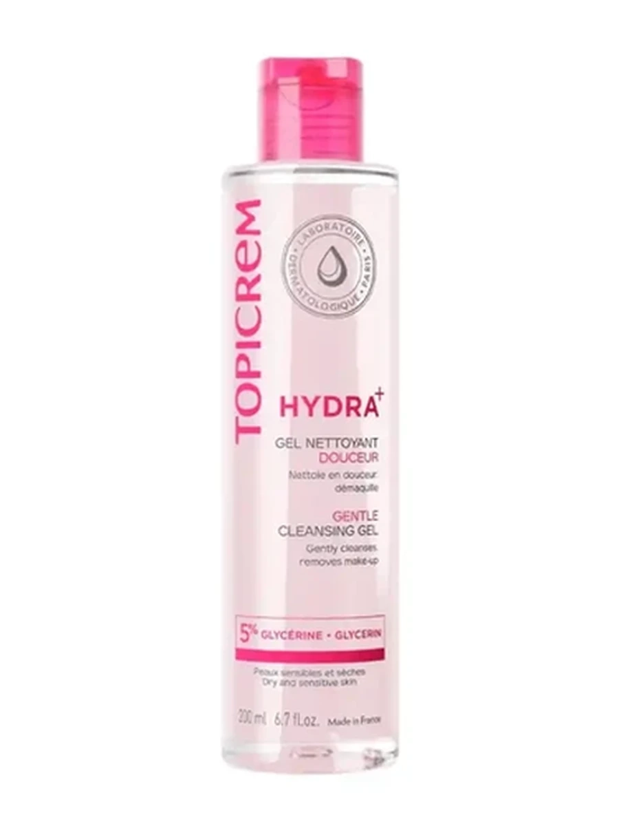 Topicrem Hydra+ Gentle Cleansing Gel 200ml