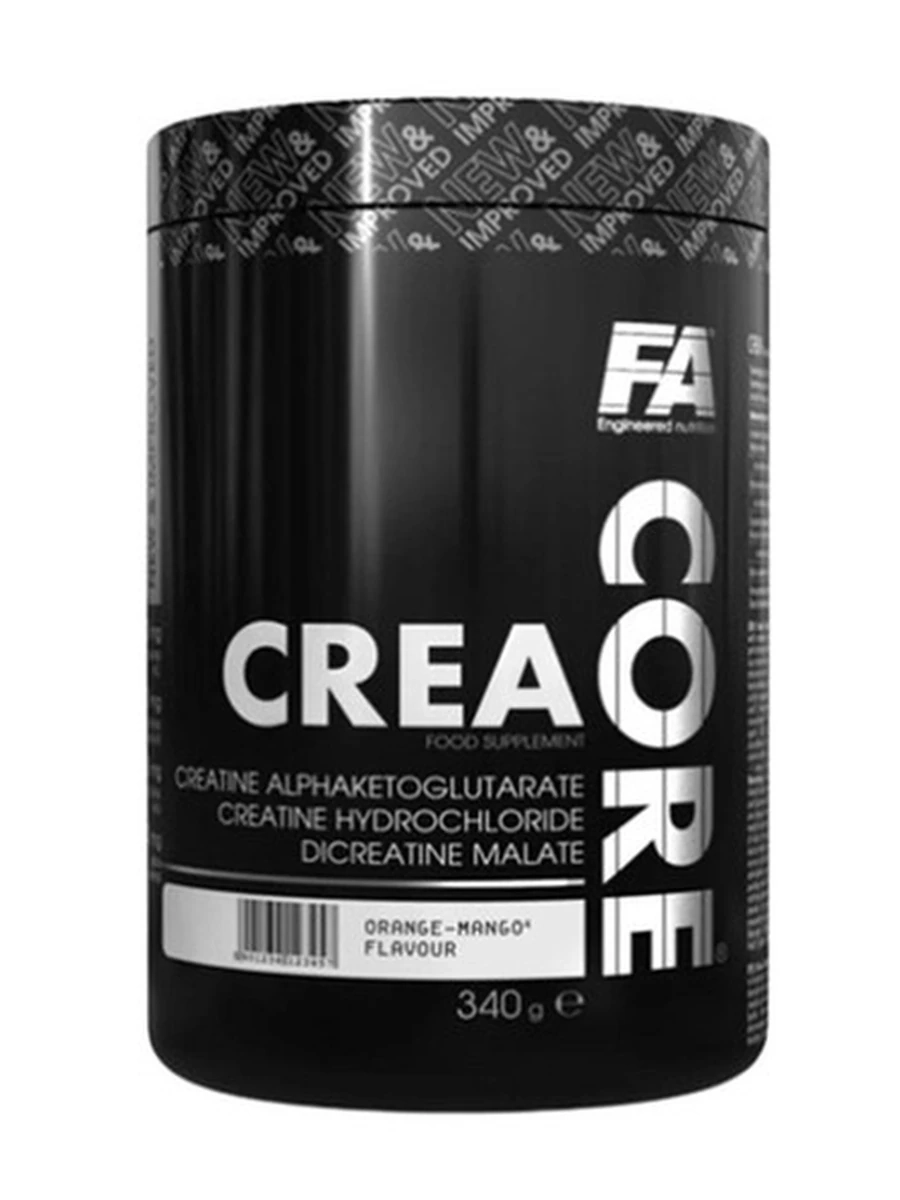 Креатин. CORE Crea Creatine FA,340гр,  68порц.