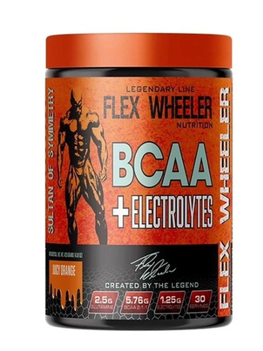 BCCA Electrolytes, Flex Wheeler аминокислоты +электролиты. 30 порций, 420гр,