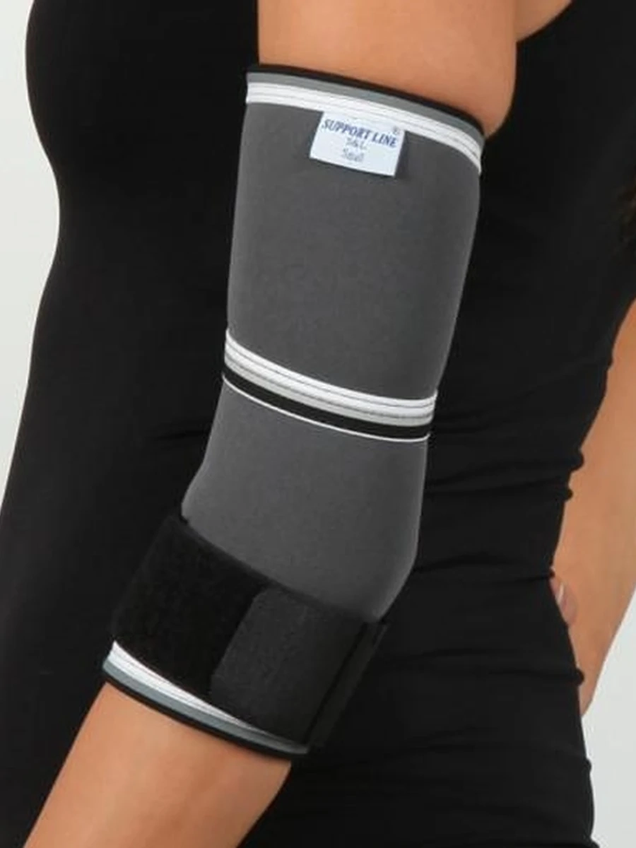 REF 301                                        Налокотник с фиксирующей  лентой . ( Неопрен. ткань)