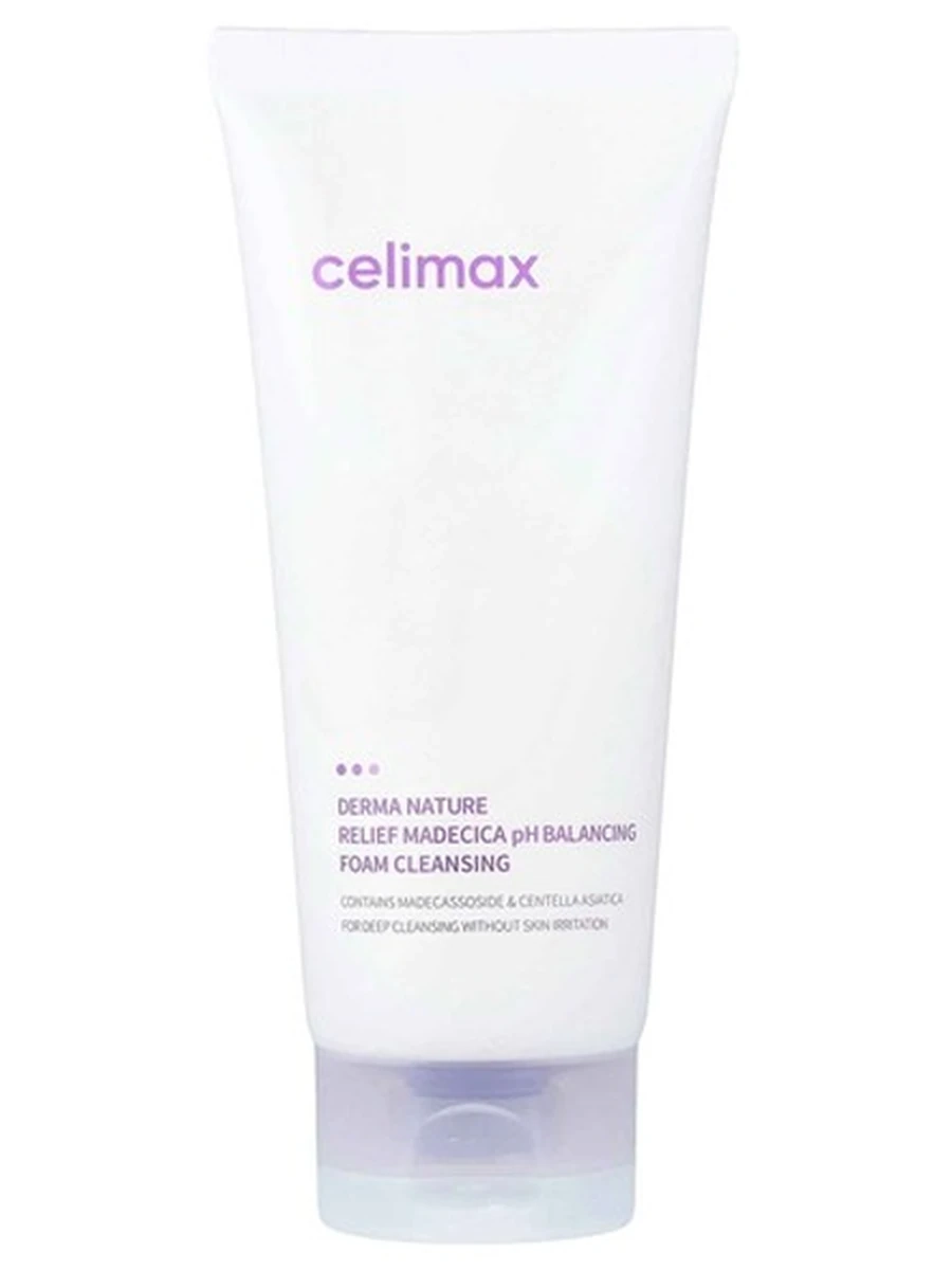 Celimax Derma Nature Relief Madecica ph Balancing Foam Cleansing