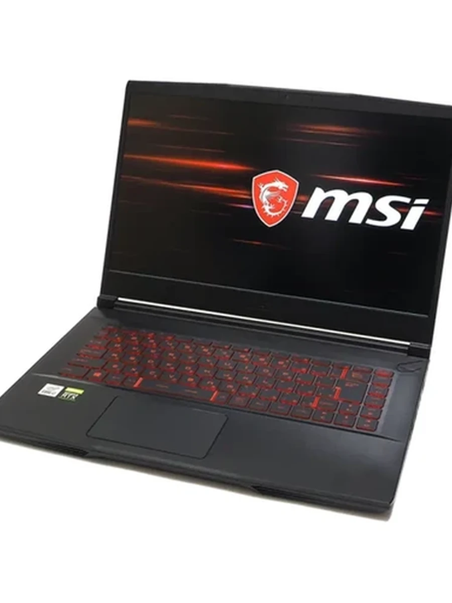 Ноутбук MSI Thin 15 [15.6"], (Intel Core i5-10500H 6/12, 4.50ГГц, 12МБ, 14нм + NVIDIA GTX 1660Ti 6ГБ), 8ГБ DDR4, 500ГБ NVME, 15.6" IPS 1920x1080, 1.86кг, NO, Черный