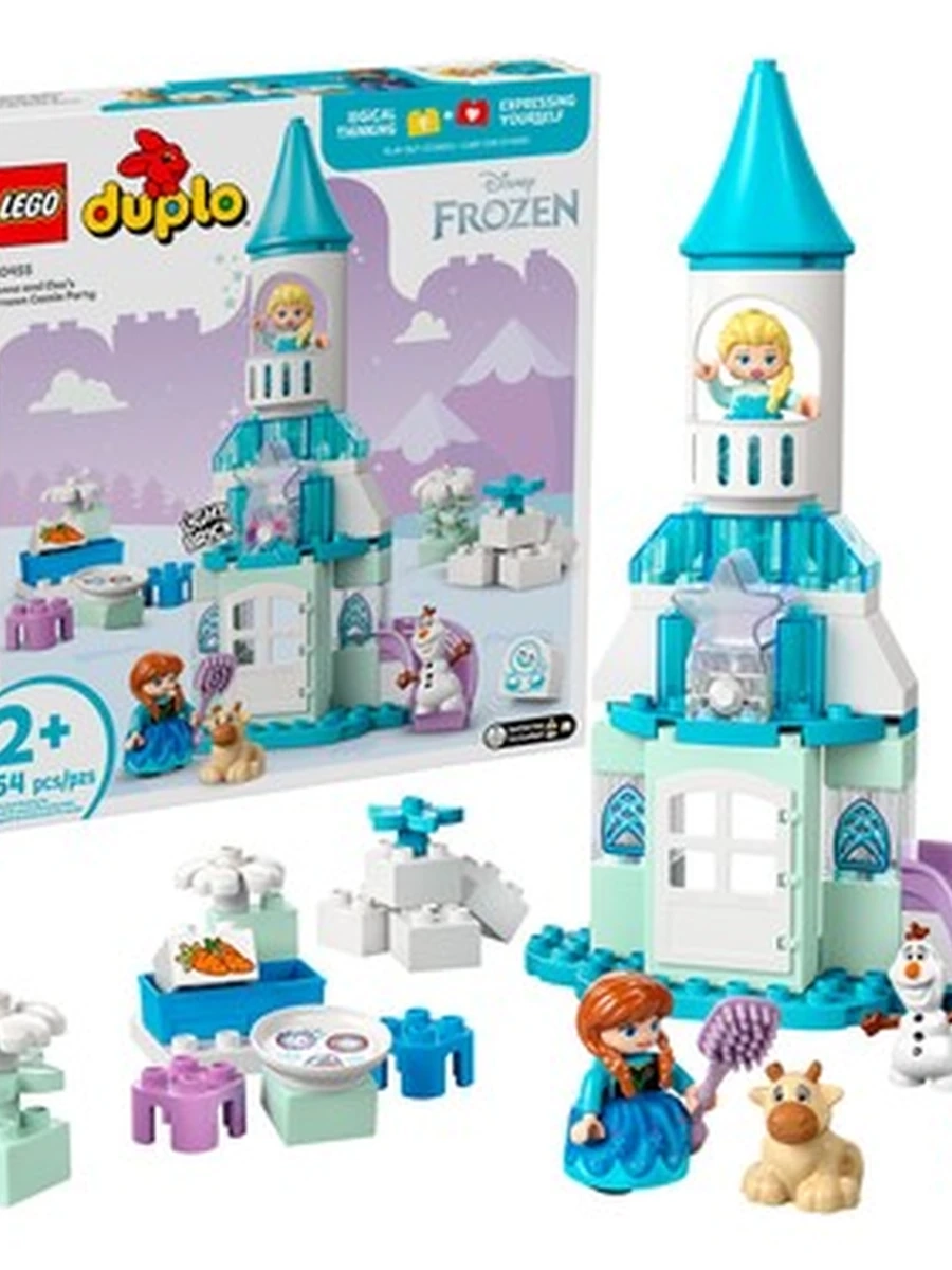 LEGO 10455 DUPLO® Вечеринка Анны и Эльзы в Ледяном замке