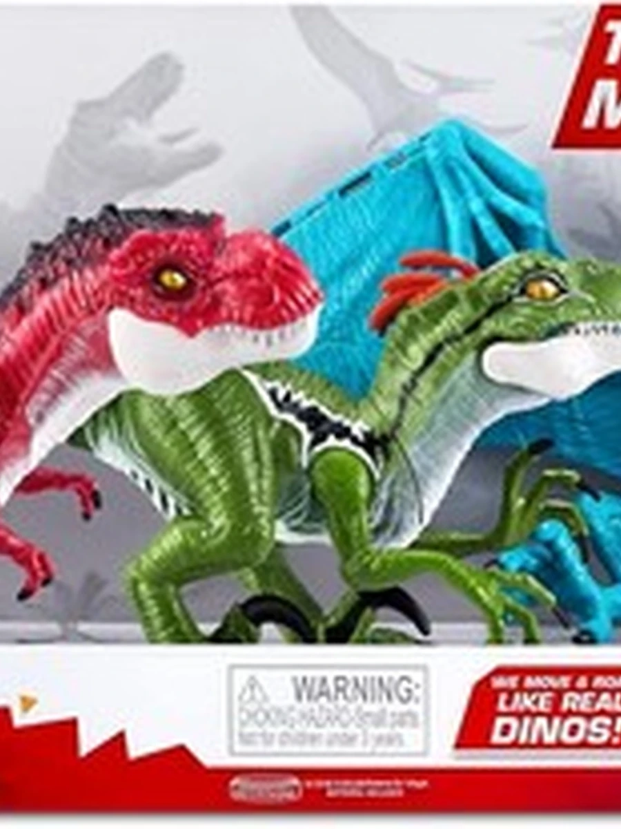 Zuru Robo Alive Dino Action - Мега Набор - Т-Рекс, Раптор, Птеродактиль