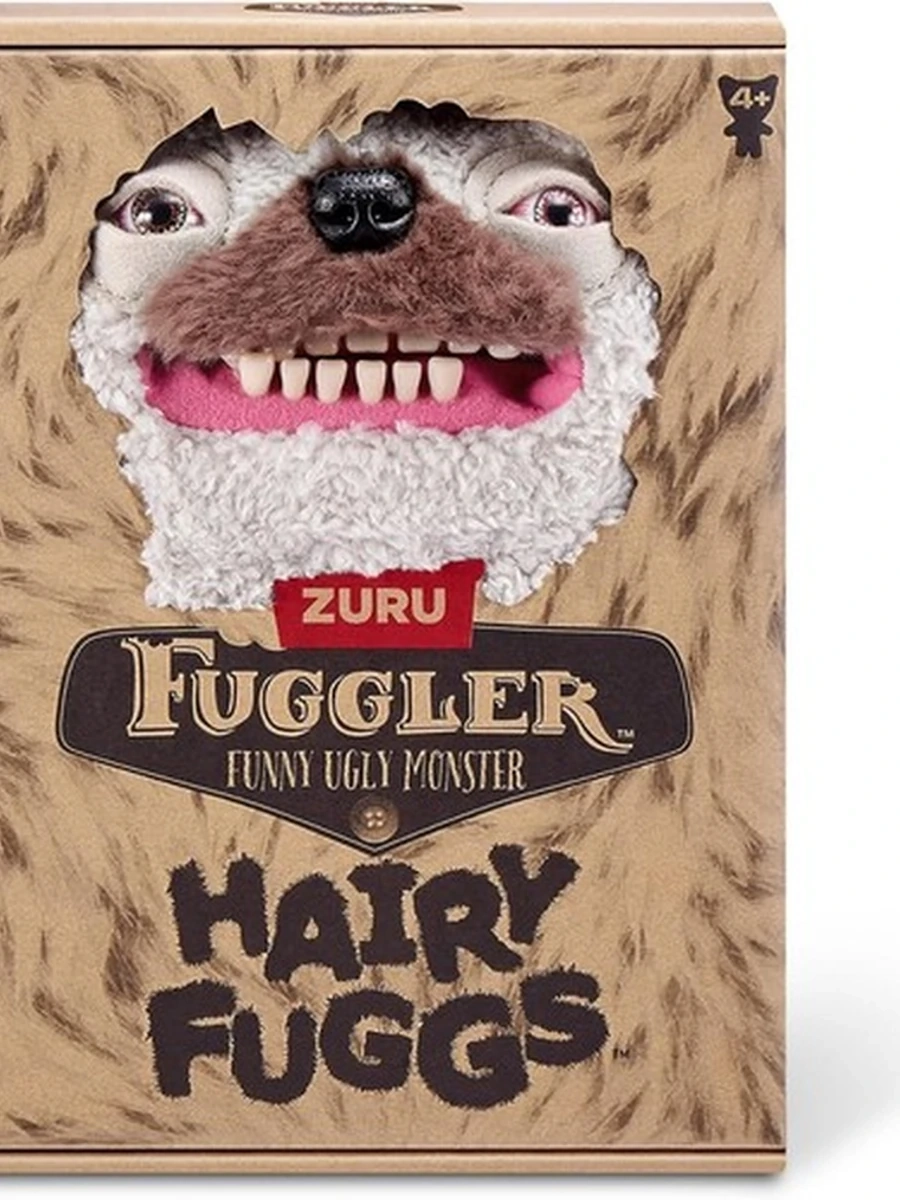 Zuru Fuggler Hairy Fuggs Монстр Фагглер Old Tooth 22см