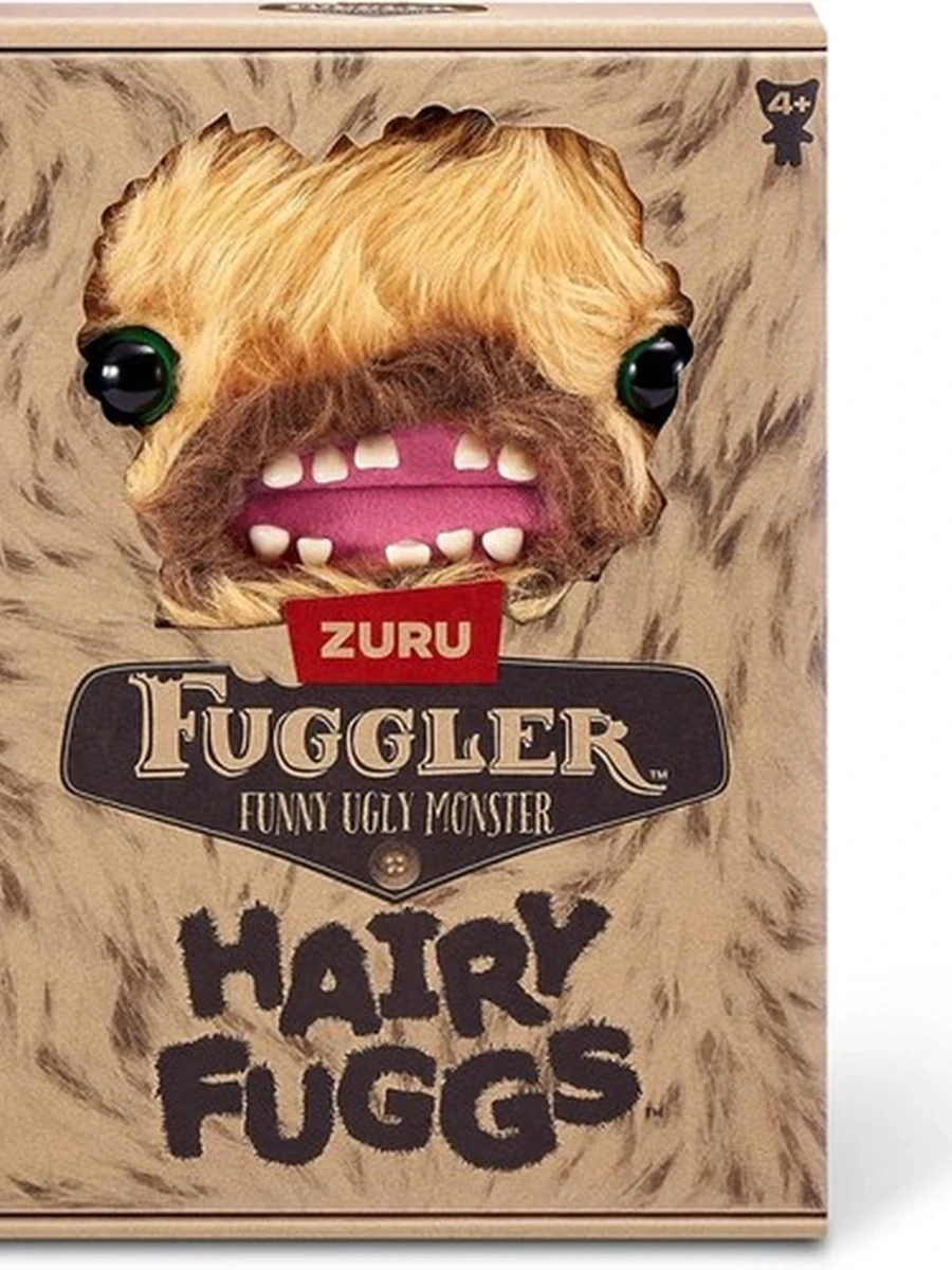 Zuru Fuggler Hairy Fuggs Монстр Фагглер Screech Beard 22см