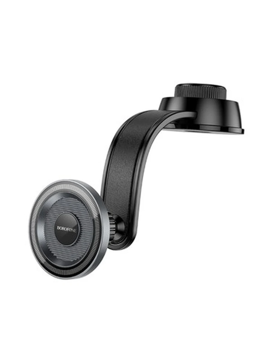 Авто подставки BOROFONE BH123 Profit magnetic car holder(center console) black metal gray