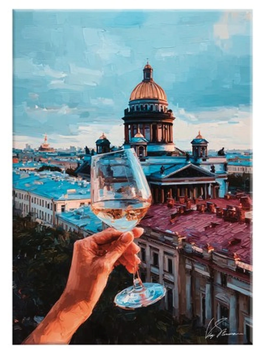 Картина на холсте СПБ.РУ ВИКТОРИЯ СТЕНОВА, 50х70 см