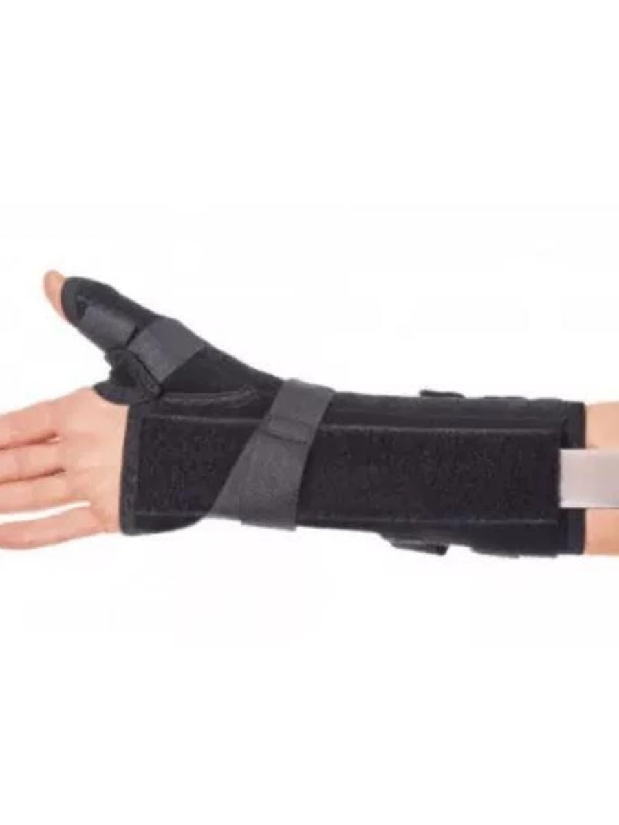 SL 21 Повязка-шина лучезапястная c фиксацией большого пальца. Правая , левая. (эластичная ткань)