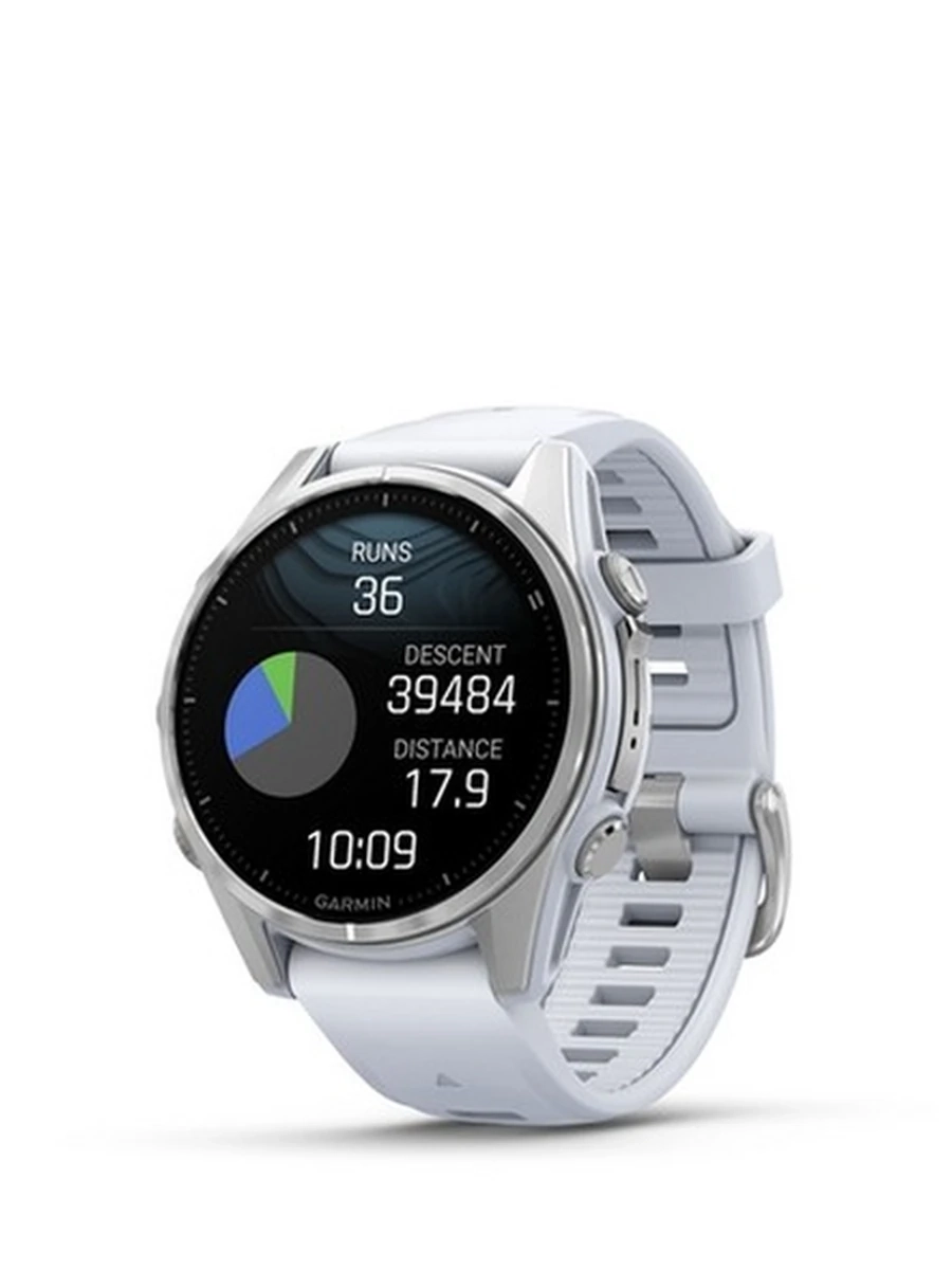 FENIX 8 - 47 MM AMOLED CARBON GRAY WITH BLACK SILICONE
