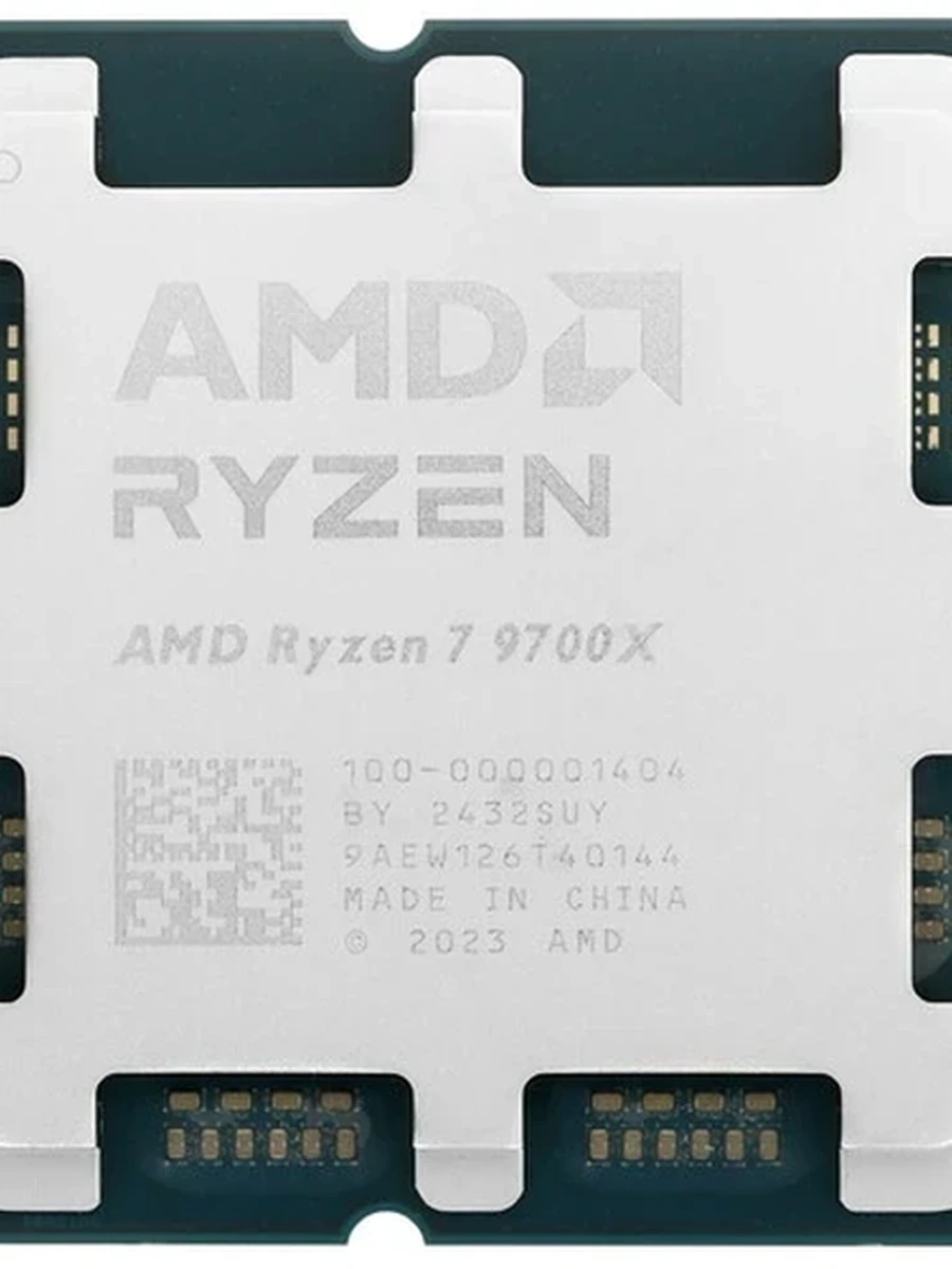Процессор AMD Ryzen 7 9700X 3,8/5,5GHz, 8C/16T, 32Mb L3, DDR5-5600, GPU Radeon Graphics, TDP-65W, AM5, OEM [100-000001404] EU/CN