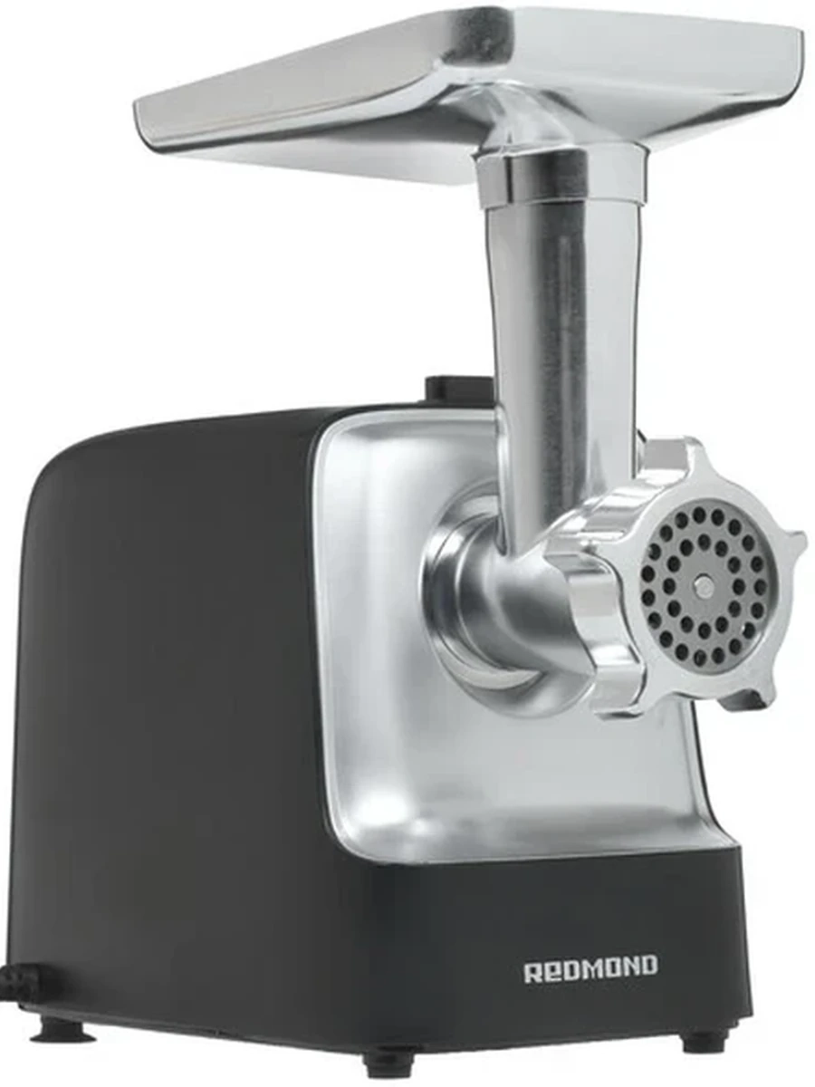 Мясорубка электрическая REDMOND RMG-1235 [2100 Вт, 2 кг/мин, корпус - пластик, лоток - металл, реверс, черный]