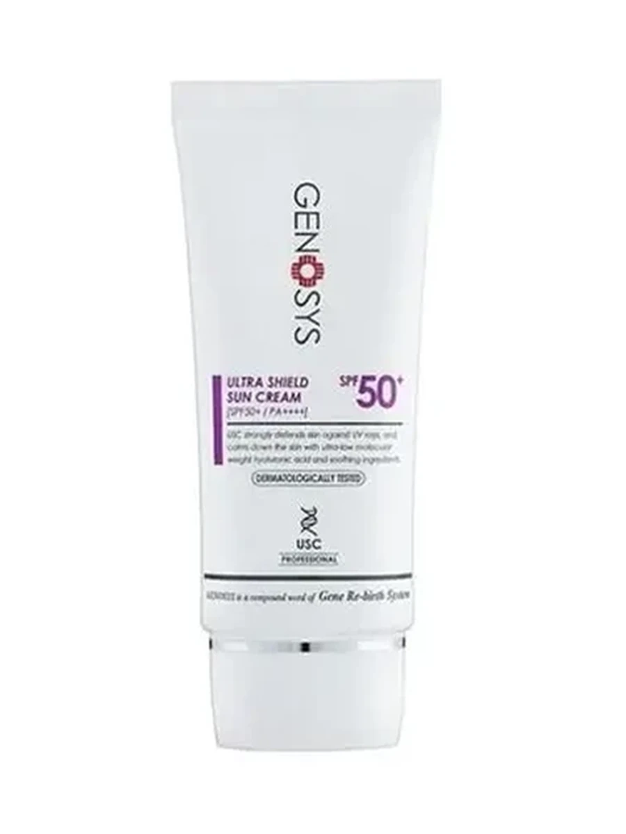 Genosys ultra shield sun cream SPF50+