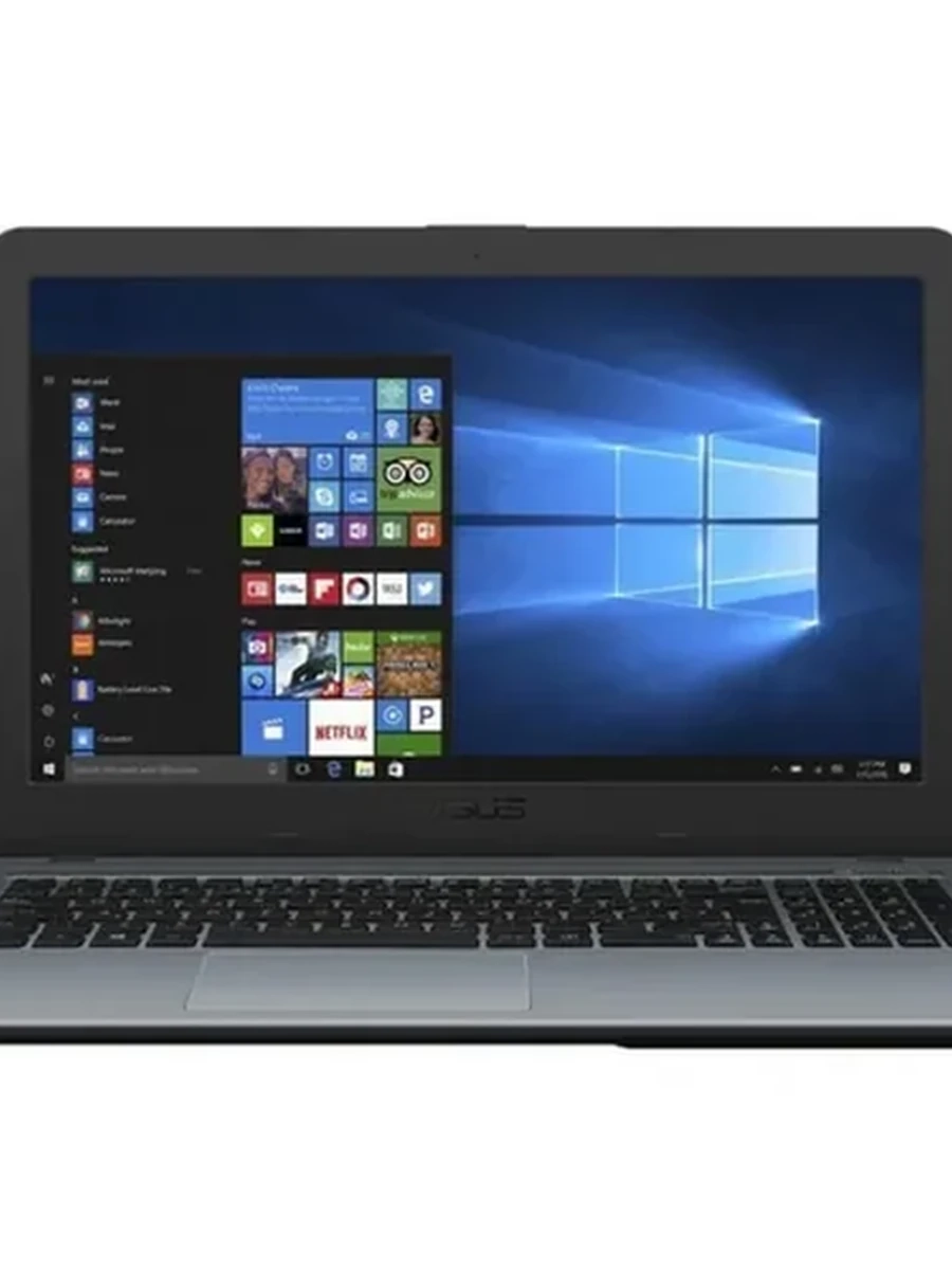 Ноутбук Asus X540 [15.6"], (Intel Core i3-7020U 2/4, 2.30ГГц, 3МБ, 14нм), 8ГБ DDR4, 1000ГБ HDD, 15.6" 1920x1080, DOS, Серебристый