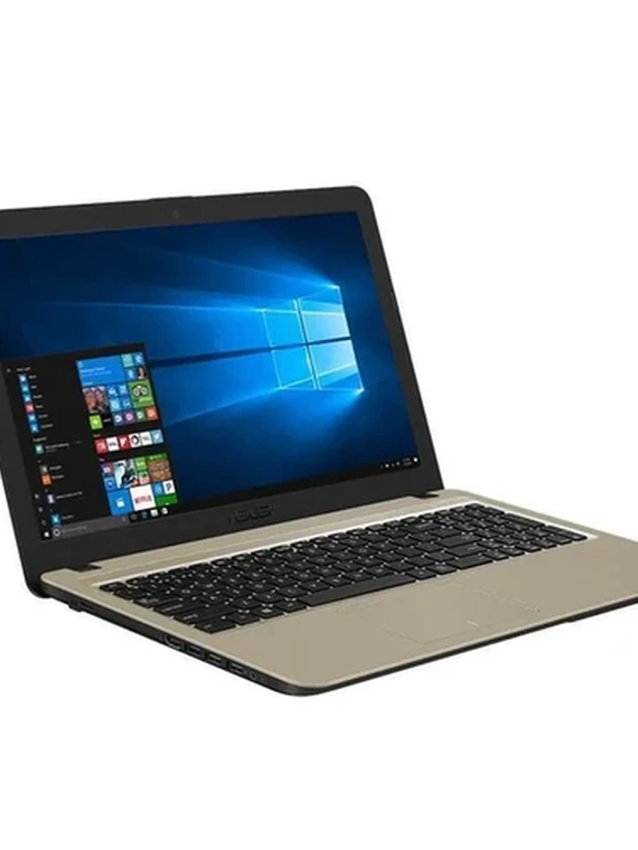 Ноутбук Asus X540 [15.6"], (Intel Core i3-7020U 2/4, 2.30ГГц, 3МБ, 14нм + NVIDIA MX110 2ГБ), 20ГБ DDR4, 240ГБ SSD, 15.6" 1920x1080, 2кг, DOS, Золотой