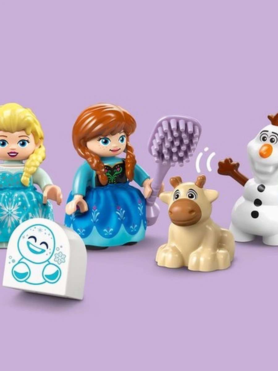 Lego 10455 Дупло Праздник в ледяном замке Анны и Эльзы