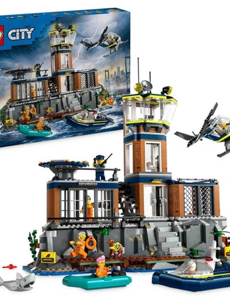 Lego 60419 Город Полицейский тюремный остров