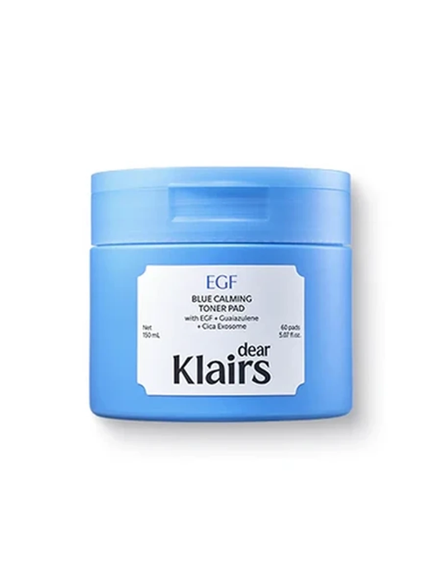 Klairs Blue Calming Toner Pad 60pads