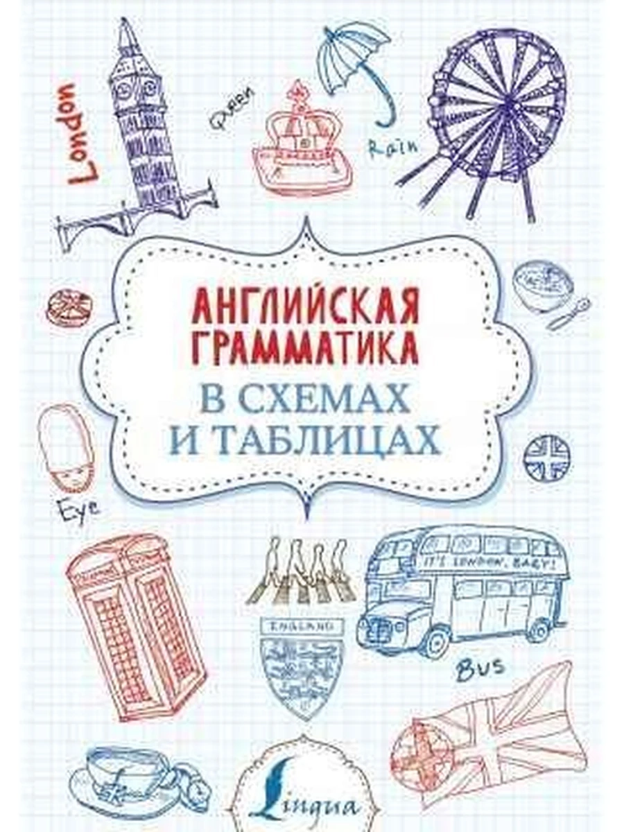 ИН Английская грамматика в схемах и таблицах (мягк.)