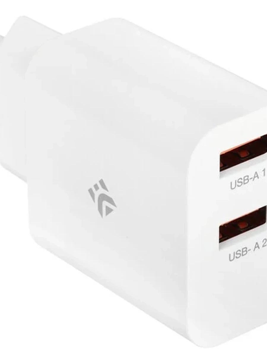 СЗУ DEXP CW232A-1 [23W, 2xUSB-A, QC 2.0, 3.0, FCP белый]