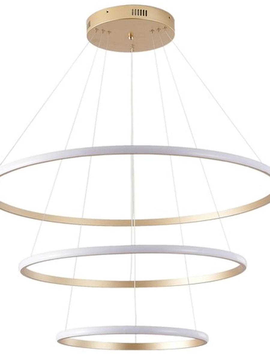 Светильник ZORTES RINGOLIGHT ZRS.33325.75C, Мощность - 120Вт, Тип лампы: LED, В - 1500мм / Ш - ø400/ø600/ø800мм