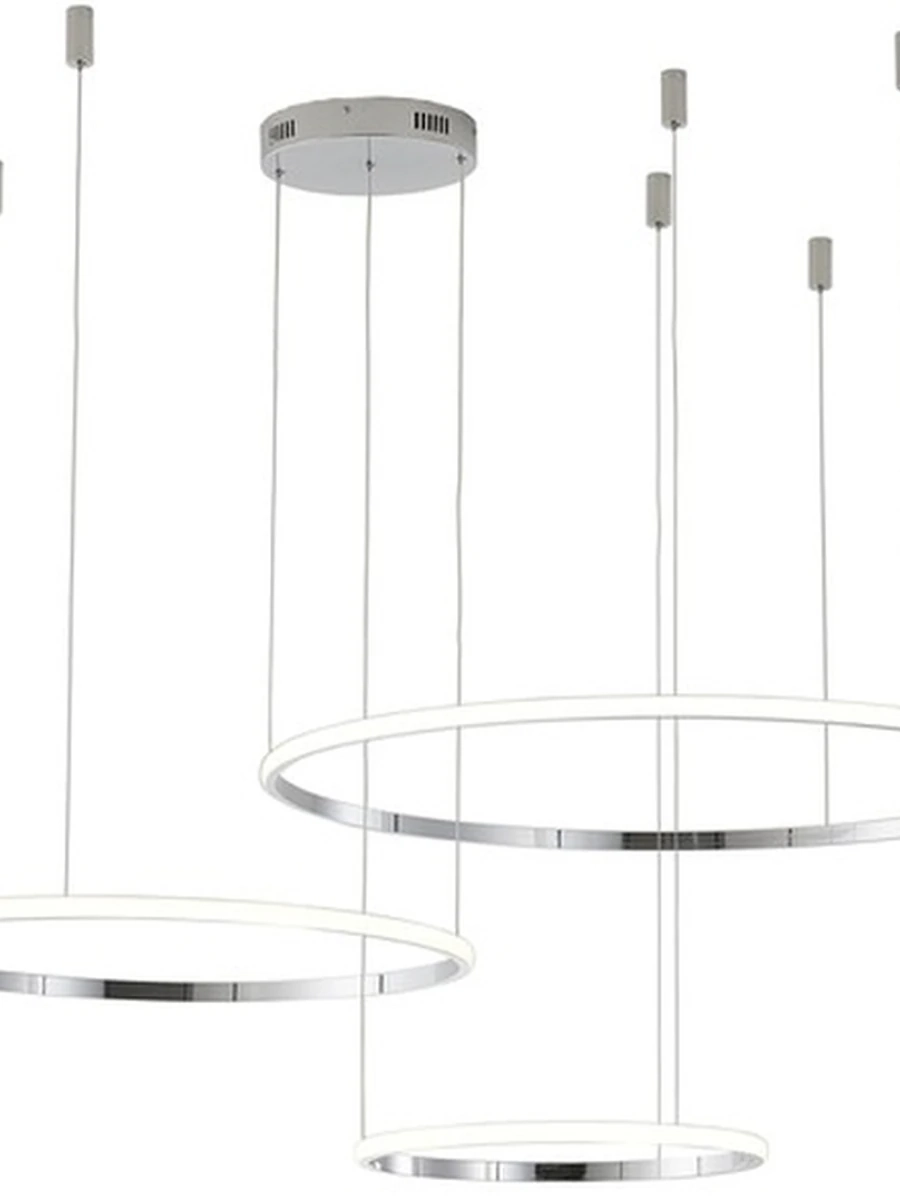 Светильник ZORTES RINGOLIGHT ZRS.33322.75F, Мощность - 75Вт, Тип лампы: LED, В - 1500мм / Ш - ø200/ø400/ø600мм