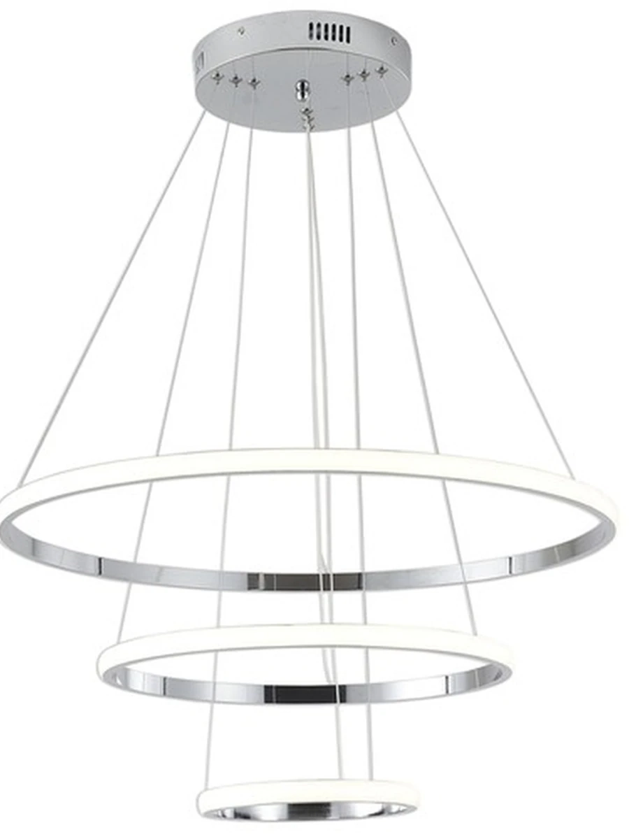 Светильник ZORTES RINGOLIGHT ZRS.33322.75C, Мощность - 75Вт, Тип лампы: LED, В - 1500мм / Ш - ø200/ø400/ø600мм