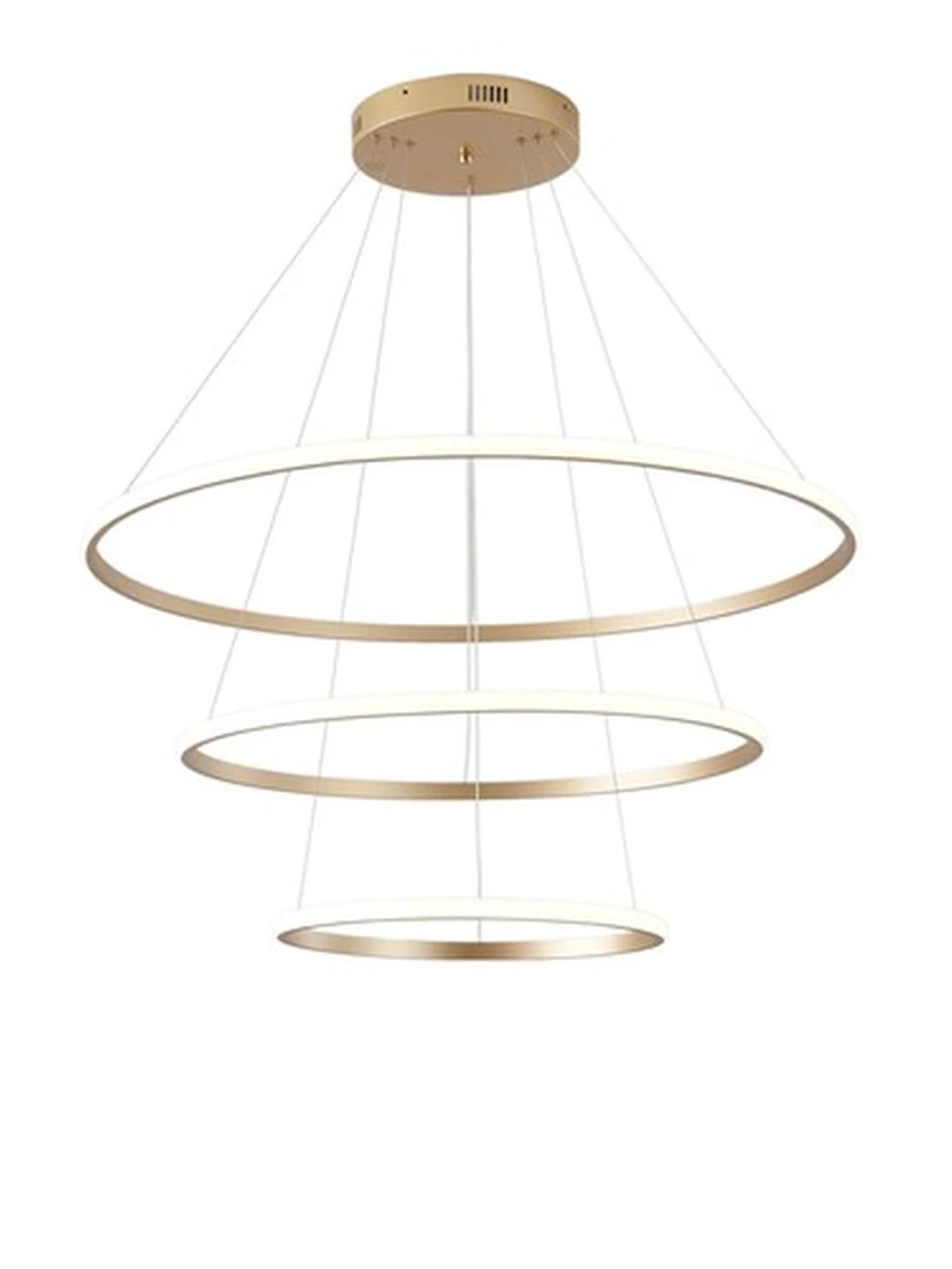 Светильник ZORTES RINGOLIGHT ZRS.33320.75C, Мощность - 75Вт, Тип лампы: LED, В - 1500мм / Ш - ø200/ø400/ø600мм