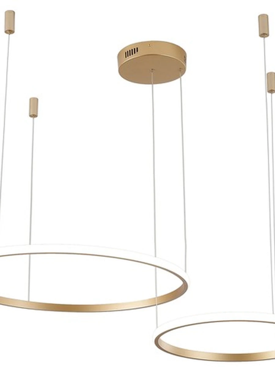 Светильник ZORTES RINGOLIGHT ZRS.33320.63F, Мощность - 63Вт, Тип лампы: LED, В - 1500мм / Ш - ø400/ø600мм
