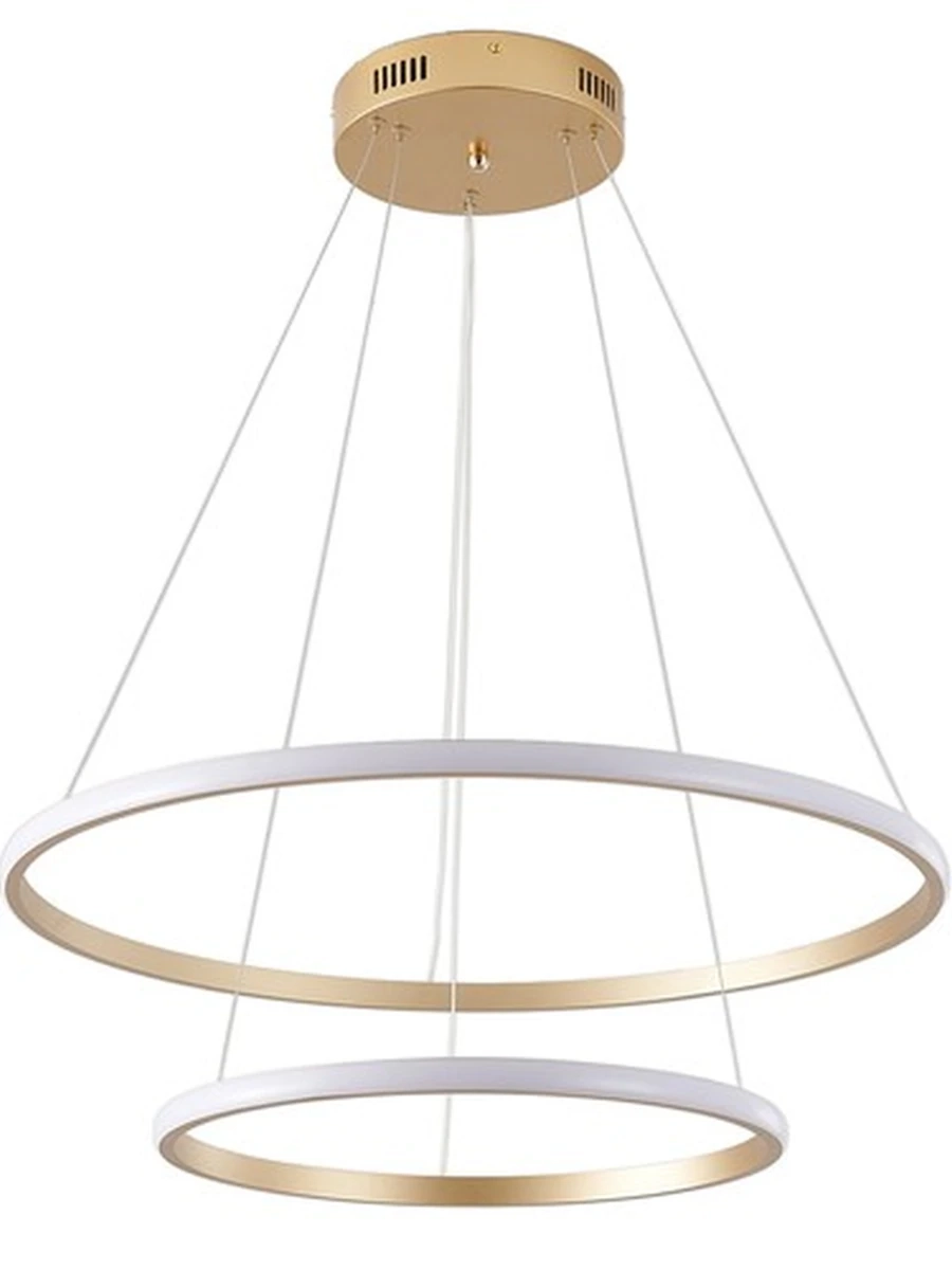 Светильник ZORTES RINGOLIGHT ZRS.33320.63C, Мощность - 63Вт, Тип лампы: LED, В - 1500мм / Ш - ø400/ø600мм