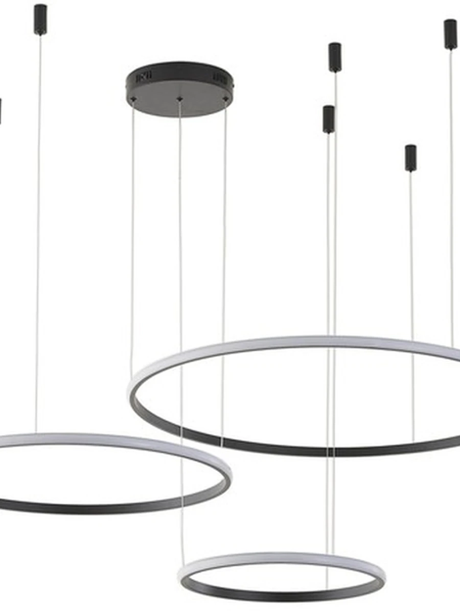 Светильник ZORTES RINGOLIGHT ZRS.33320.120F, Мощность - 120Вт, Тип лампы: LED, В - 1500мм / Ш - ø400/ø600/ø800мм