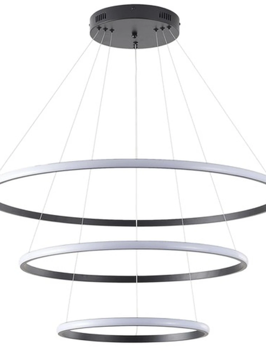 Светильник ZORTES RINGOLIGHT ZRS.33320.120C, Мощность - 120Вт, Тип лампы: LED, В - 1500мм / Ш - ø400/ø600/ø800мм