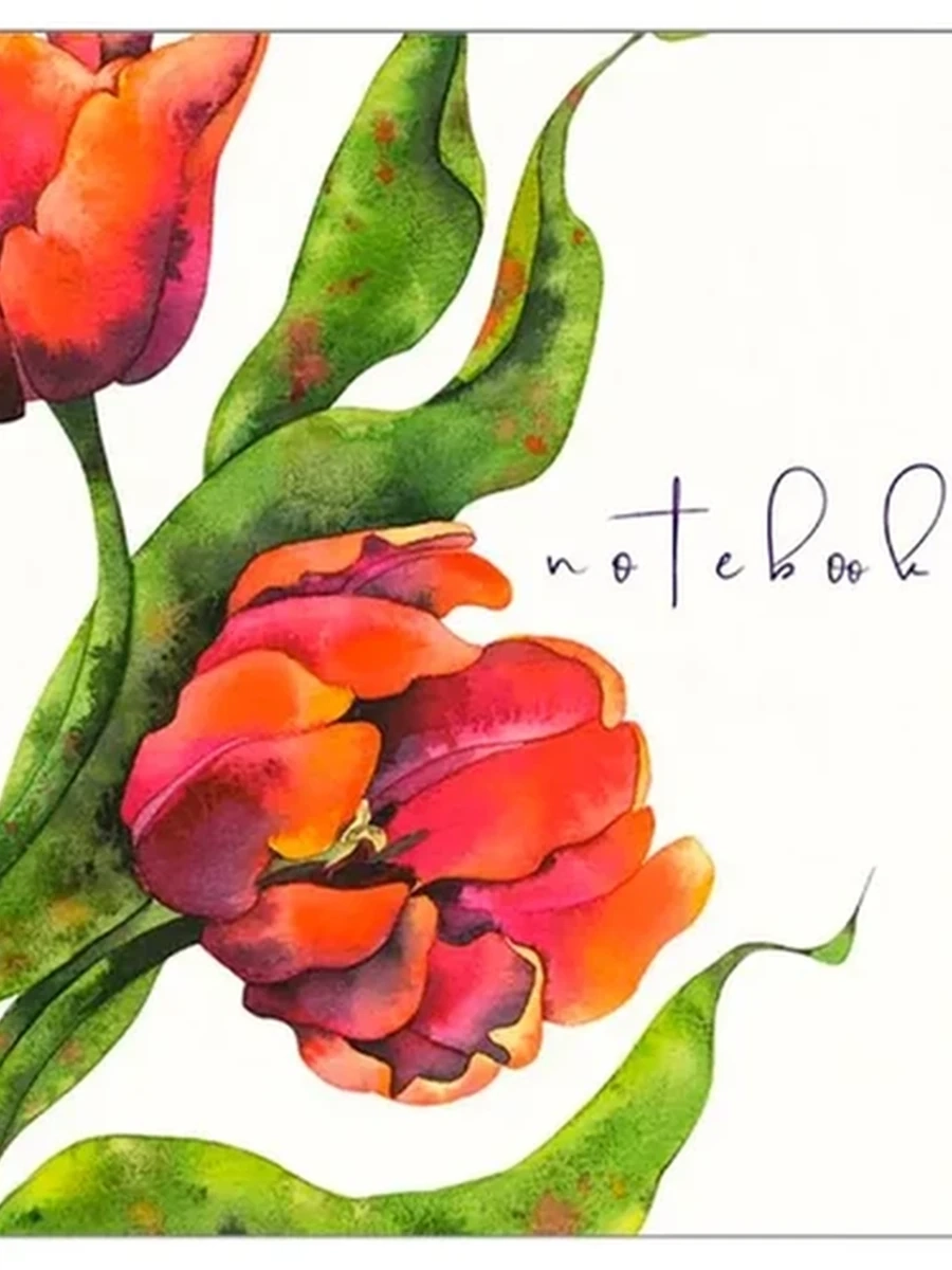 Тетрадь А5 48л кл. Полином Beautiful Tulips