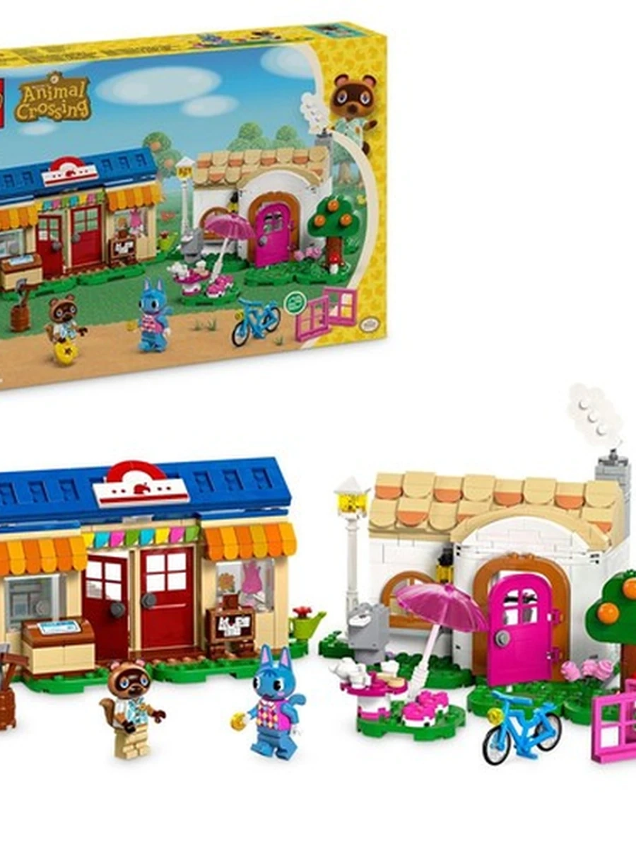 Lego 77050 Animal Crossing Ущелье Нука и дом Рози